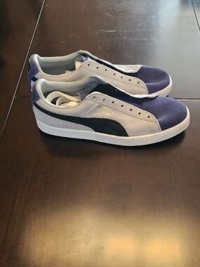 Puma Suede Classic Sneakers in Navy, Gray and Black